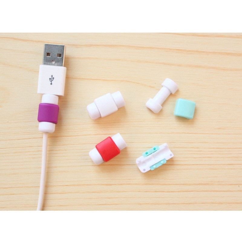 Vỏ Bảo Vệ Đầu Dây Cáp Sạc, Tai Nghe 2 Lớp Cho iPhone Tránh Đứt Gãy Ai cũng cần ạ