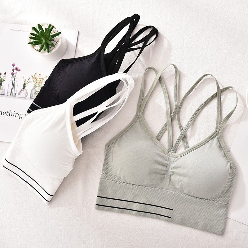 Áo ngực thể thao AOWEINISI không hằn vết phong cách trẻ trung thời trang quyến rũ