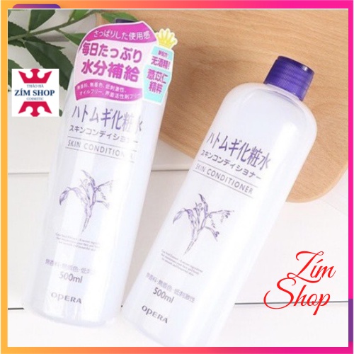 Nước hoa hồng Toner ý dĩ Naturie Hatomugi Skin Conditioner Nhật 500ml