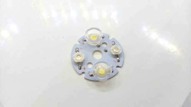 Choá gôm sáng mini, acrylic cho LED công suất