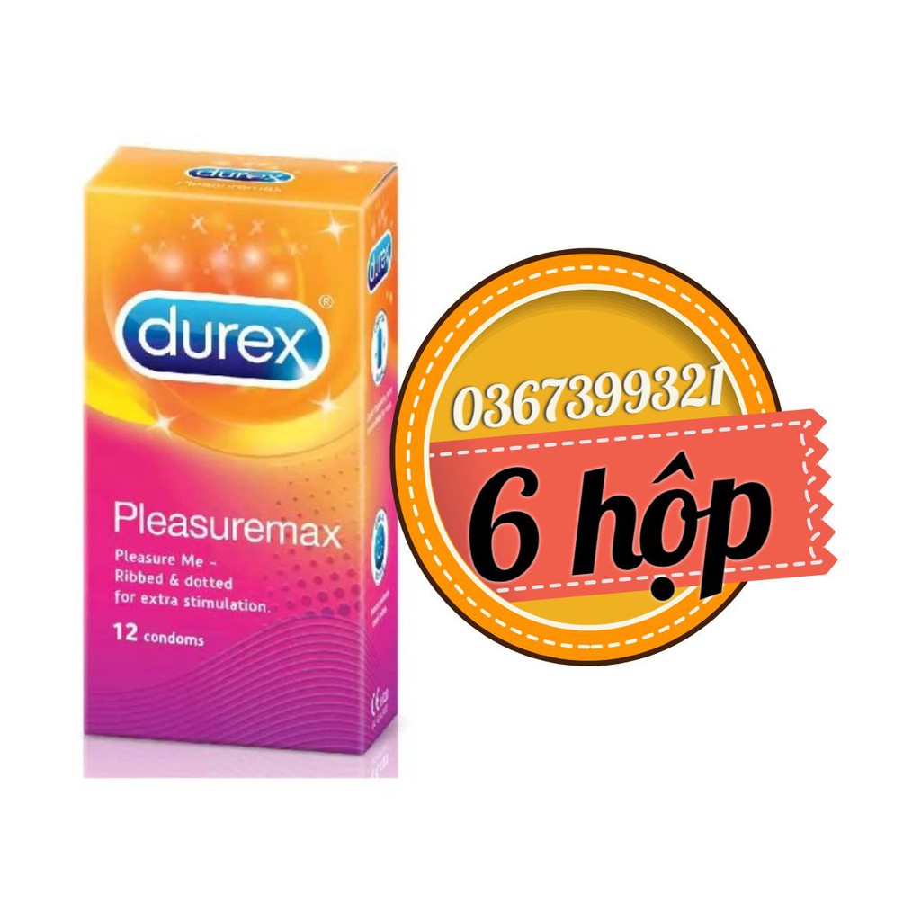 ComBo X6 Durex PleasuareMax