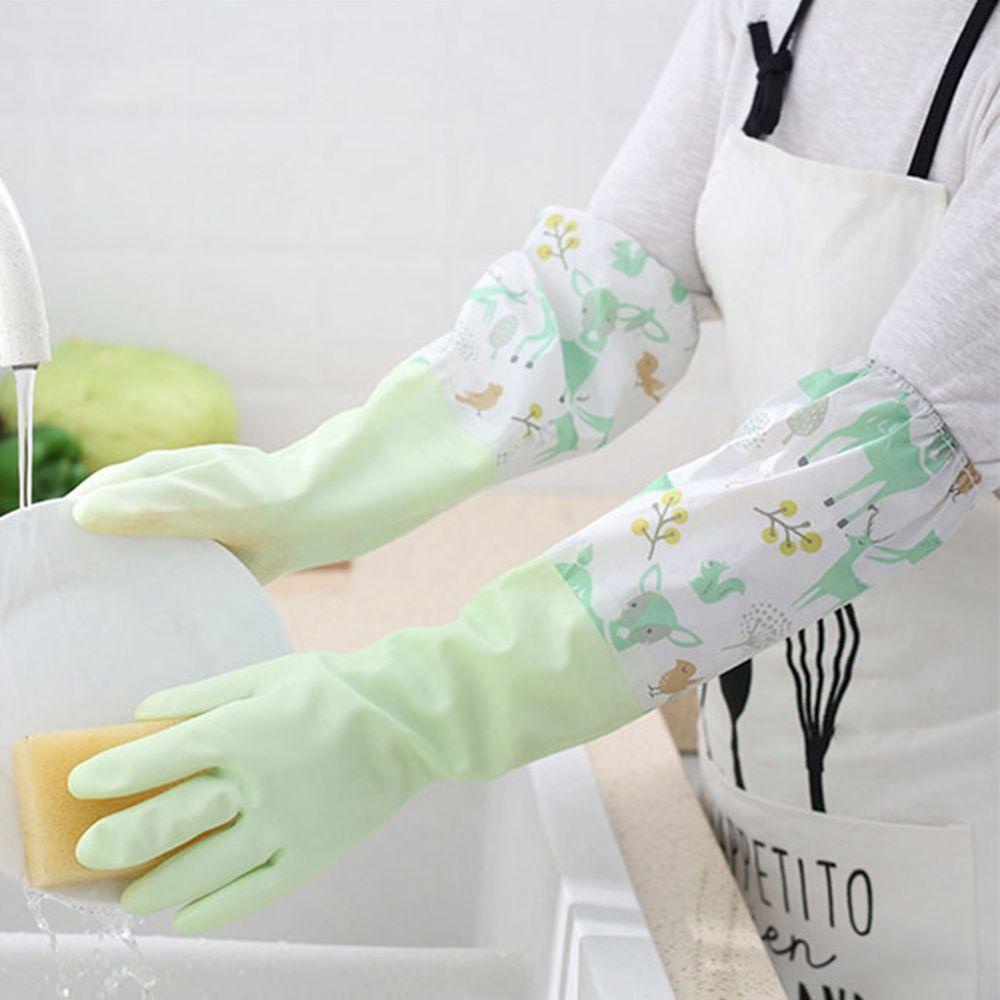 Găng Tay Rửa Chén AUGUSTINA Một Lớp Co Giãn Chống Thấm Nước