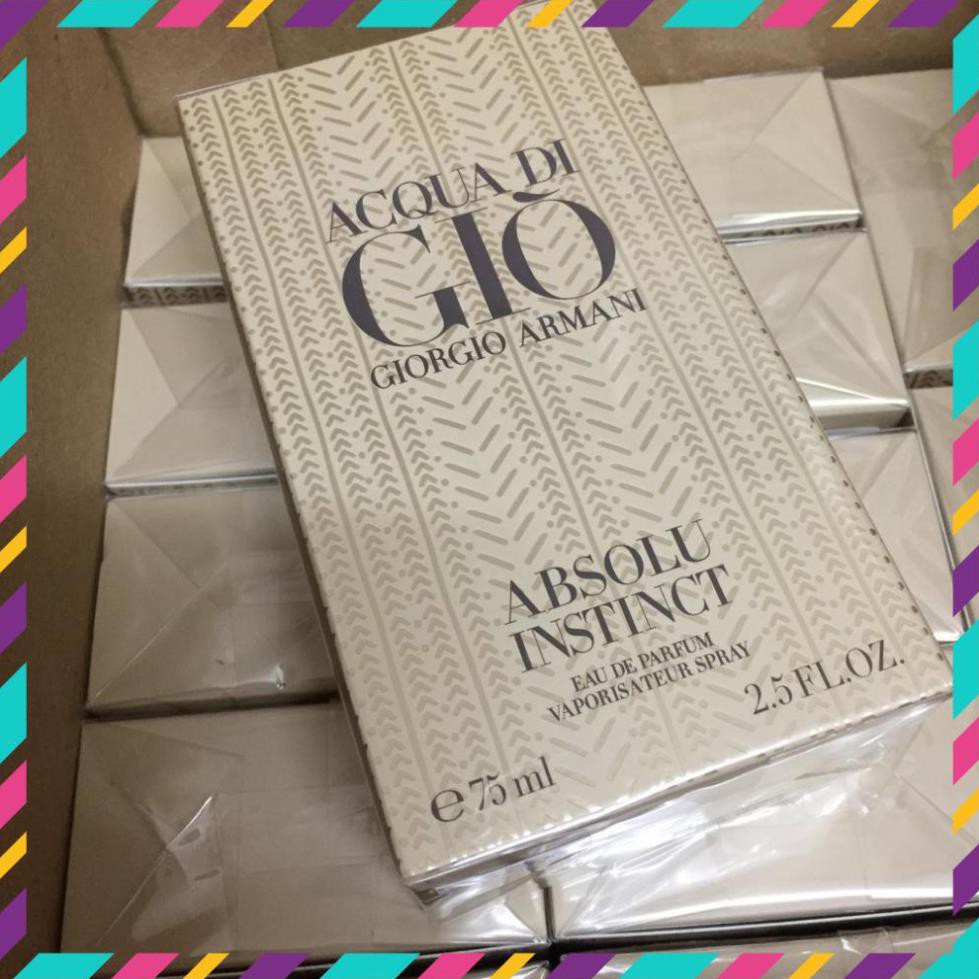 Nước Hoa  💘Chính Hãng💘 Nước hoa chính hãng Acqua di Giò Absolu Instinct 5ml/10ml/20ml 🍓HOT🍓 | Thế Giới Skin Care