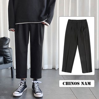 Quần Tây Baggy Nam Ống Suông Basic Lưng Cài Kiểu Dáng Hàn Quốc Thanh Lịch Thời Trang ZENKODLMEN JOGGER NAM 9000063C2