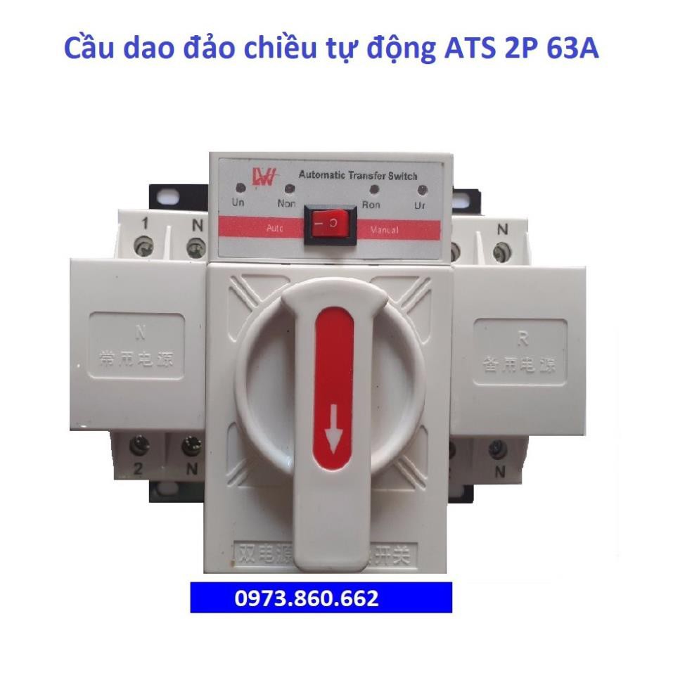 Bộ chuyển nguồn tự động ATS 2P 63A -TBĐ