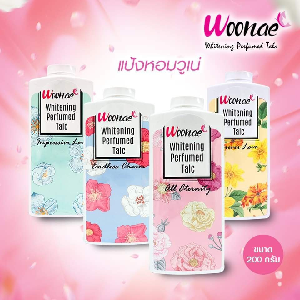 01 Chai Phấn Thơm Hương Nước Hoa Woonae Whitening Perfume Talc 200gram Thái Lan | BigBuy360 - bigbuy360.vn