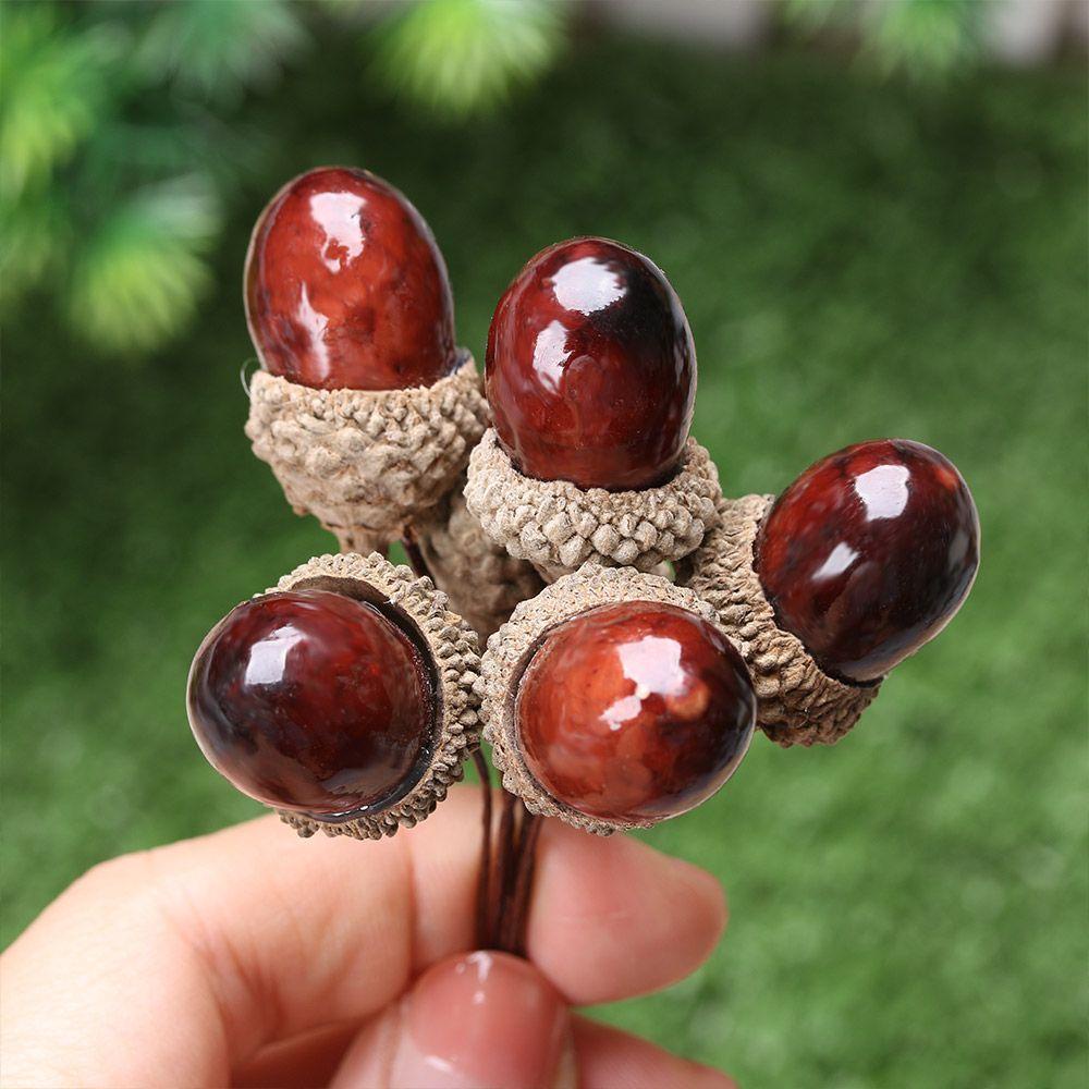 Set 6 Phụ Kiện Trang Trí Giáng Sinh Hình Nón
