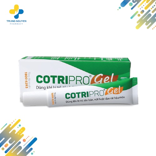 Gel bôi trĩ Cotripro (Tuýp 25g)