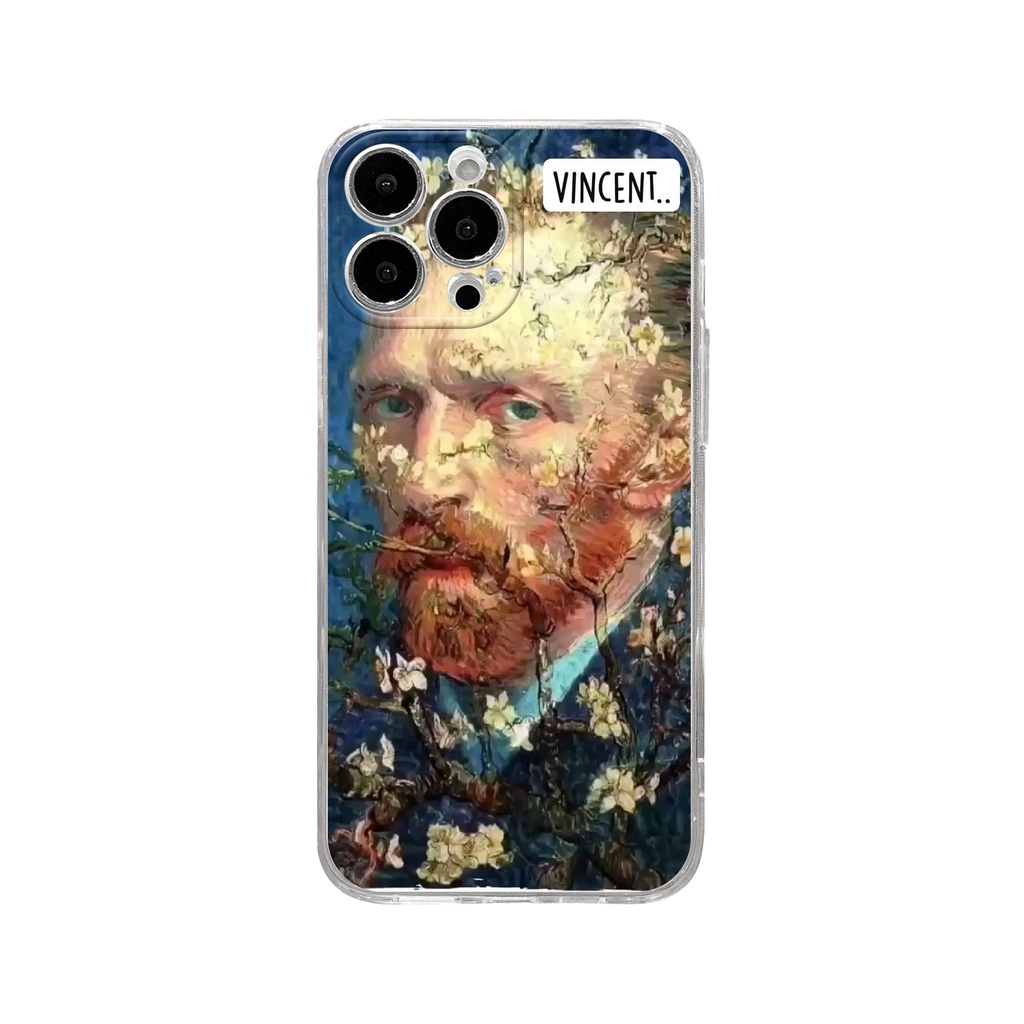 Ốp Điện Thoại Silicon Mềm Trong Suốt Hình Tranh Van Gogh Cho Xiaomi MI 8 9 10 11 12X Lite Redmi Note 8 9 11Pro 10Pro 9A 9SE