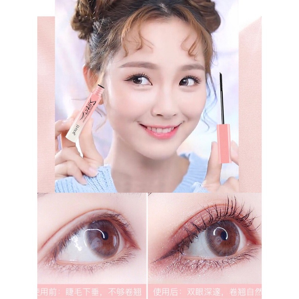 Mascara Uốn Cong Làm Dày Lông Mi Lâu Trôi Kháng Nước Thiết Kế Vỏ Nhiều Màu Sắc Dễ Thương