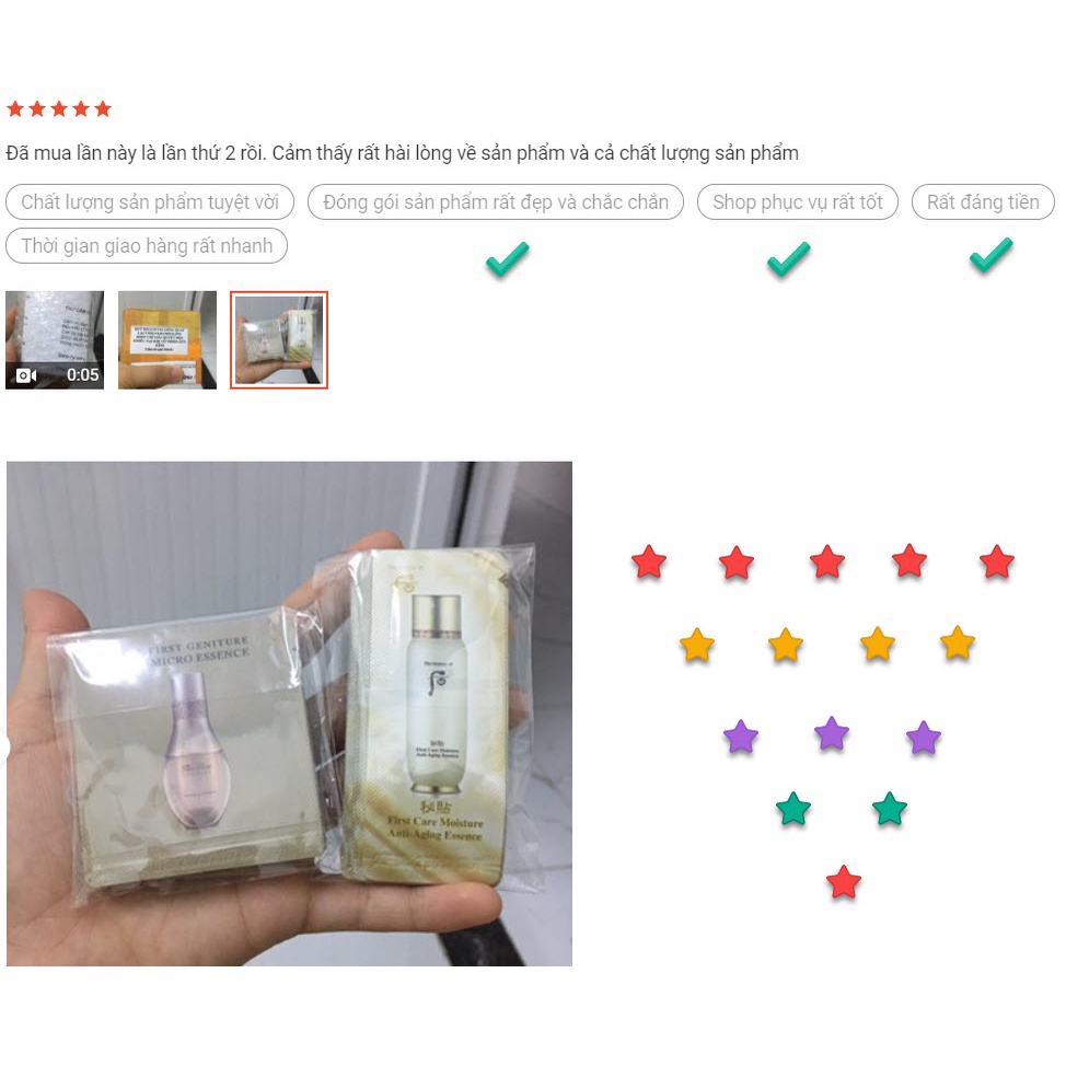 Tinh chất GIẢM THÂM SẠM NÁM Ohui The First Sym Micro Essence trẻ hóa làn da, chống lão hóa mạnh mẽ , mờ sạm nám gói 1ml