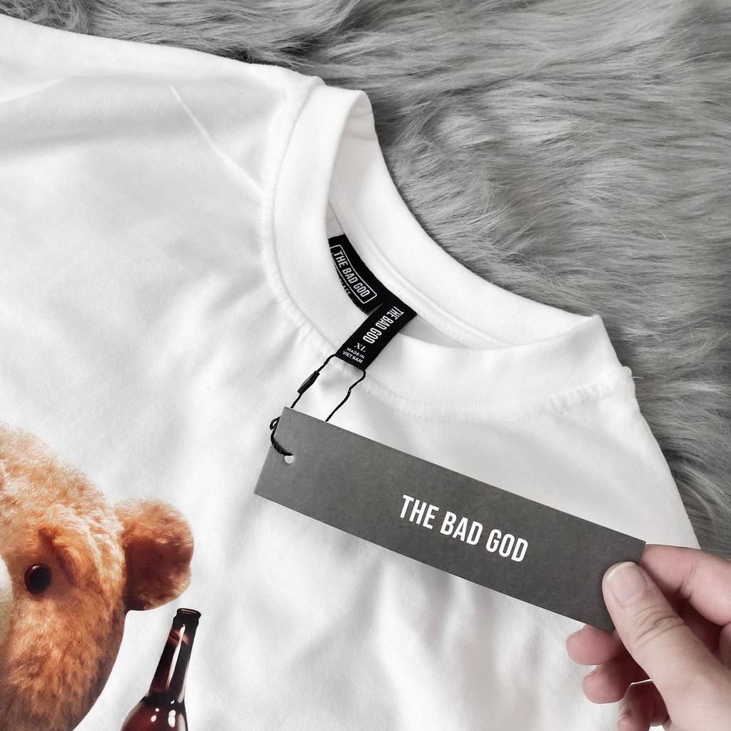 Áo thun tay lỡ TBG Teddy Champion logo MSW Town Fullbox ,áo phông T shirt nam nữ unisex | BigBuy360 - bigbuy360.vn