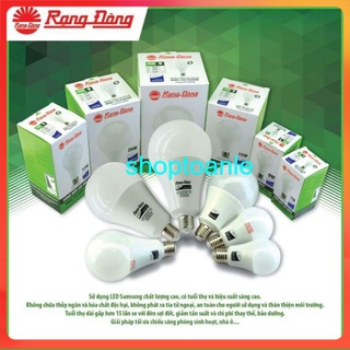 Bóng LED Rạng Đông, ChipLED SAMSUNG, 2 năm bảo hành, 3-5-9-12W-15W-20W ánh sáng trắng hoặc vàng