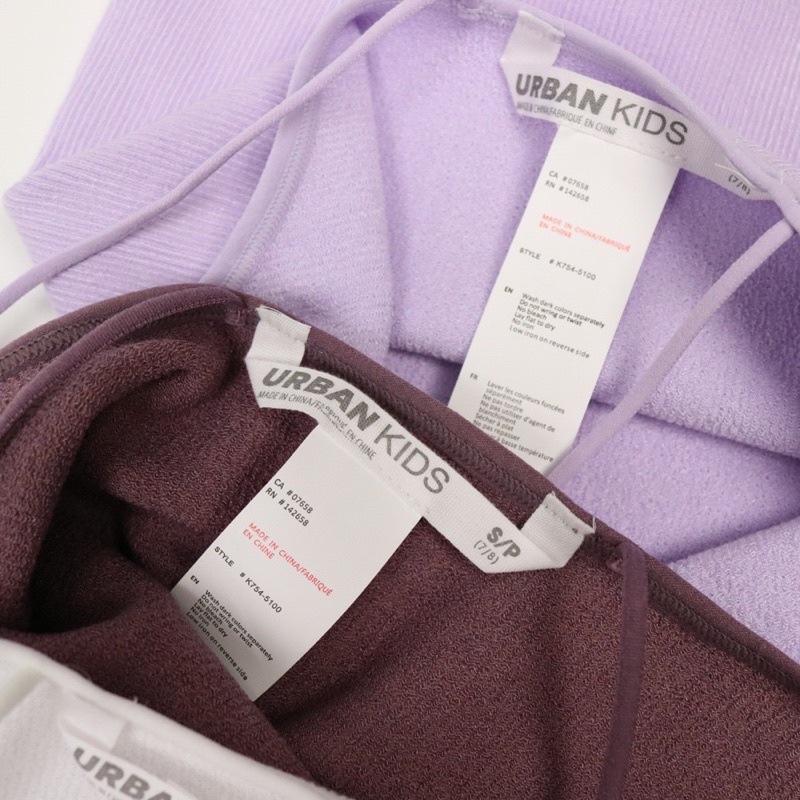 Áo ngực bé gái Ubran Kids 7-16 tuổi  Áo lót ngực hai dây xuất dư 1022