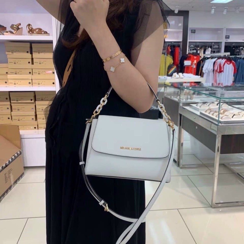 Túi Coach sofia in white