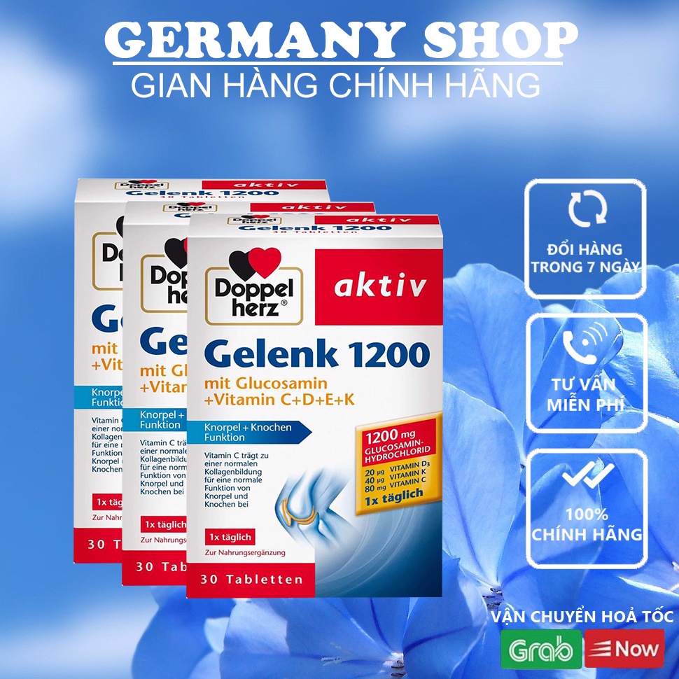 Viên uống bổ khớp Gelenk 1200 Doppelherz Aktiv-Hàng Đức