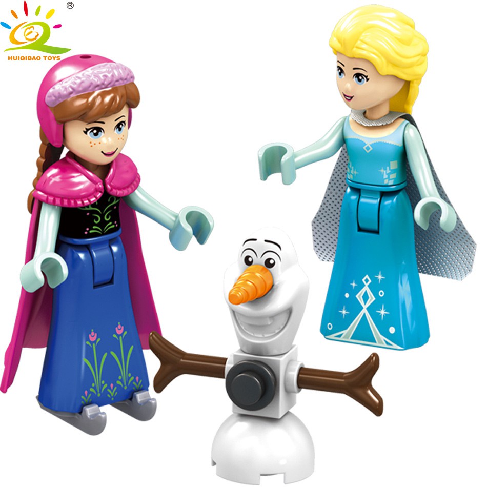 Bộ đồ chơi lắp ráp Lâu đài công chúa Elsa Disney MG122