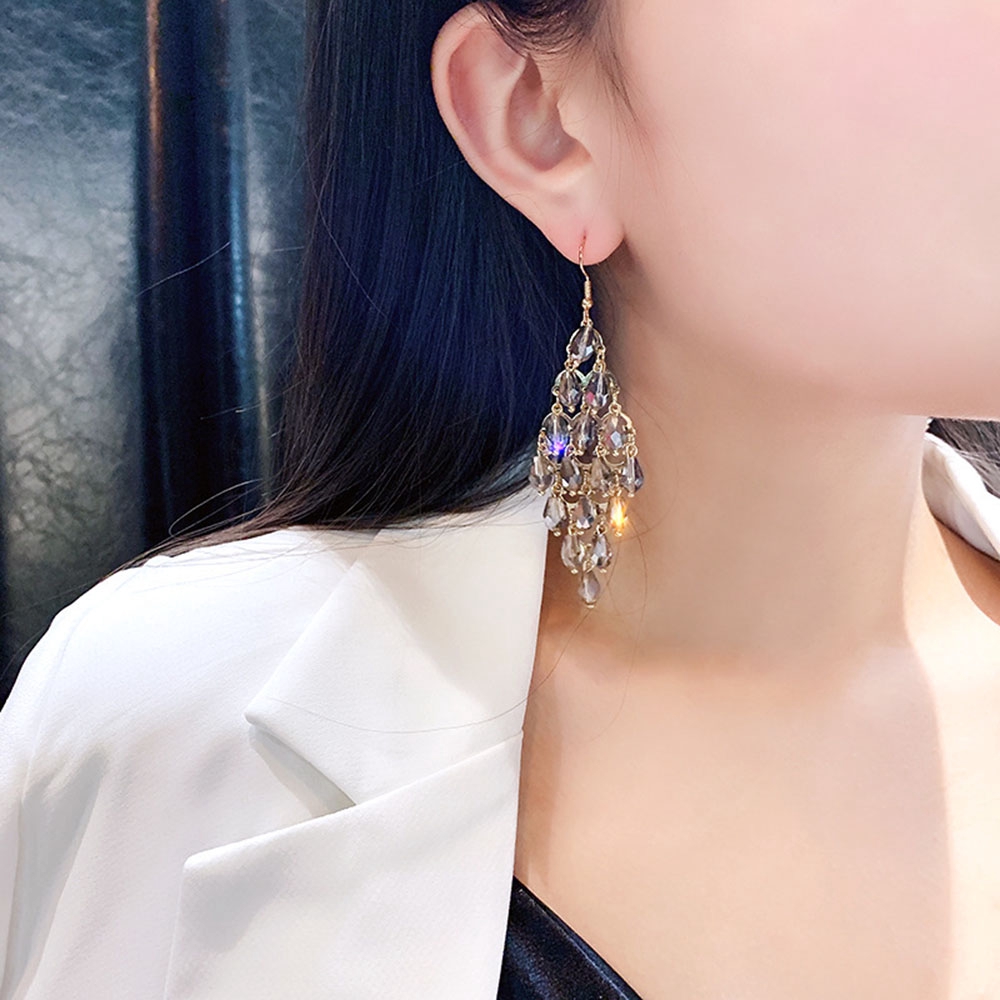 Khuyên tai họa tiết hình học mxgoods