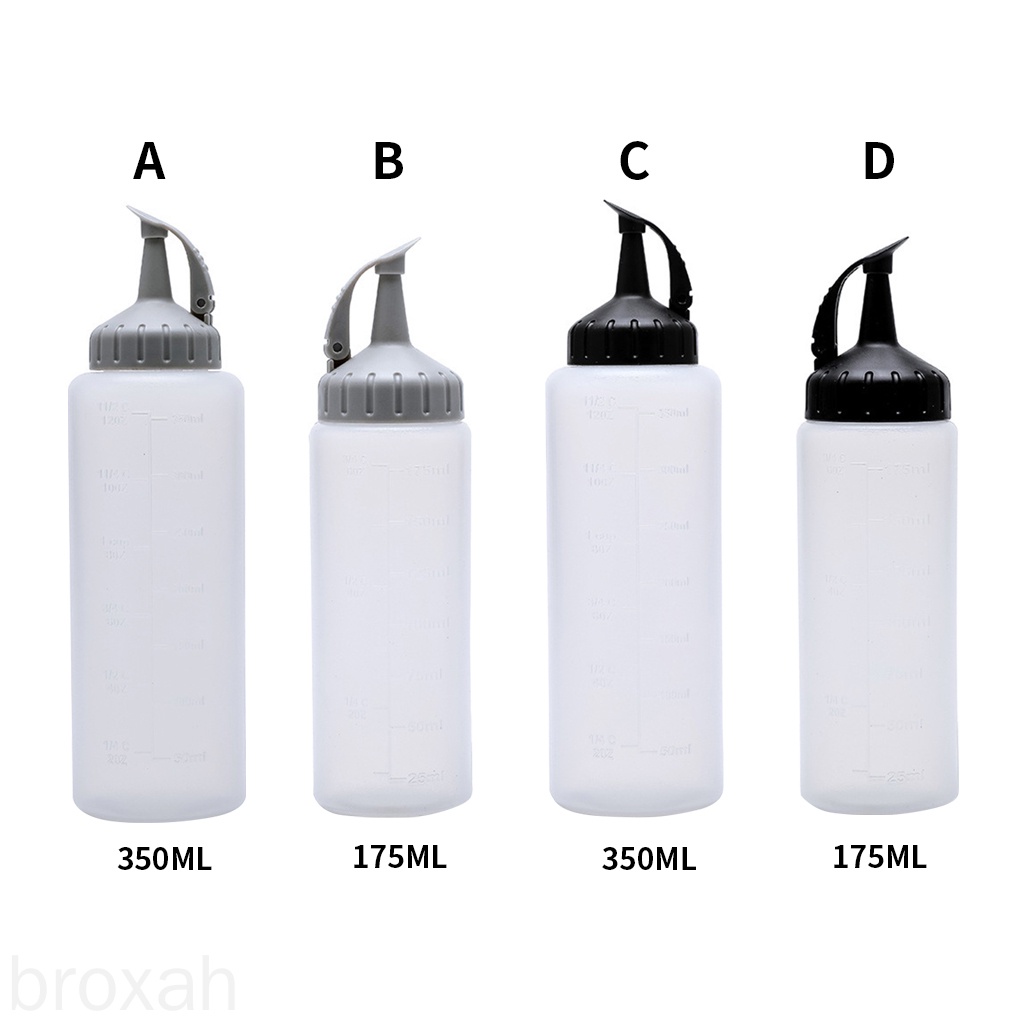 Bình Nhựa Đựng Nước Sốt / Mật Ong / Dầu Ăn Có Nắp Đậy Tiện Dụng Cho Nhà Bếp