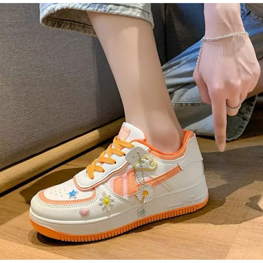 giày sneaker nữ dáng AIR 3 màu cá tính hàng đẹp giá rẻ LC18