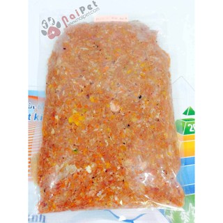 Gà Xay Nhuyễn Trộn Rau Củ Túi 1000g