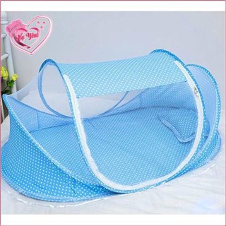 Mùng chụp có nệm cho bé