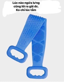 Dụng cụ kì lưng silicon