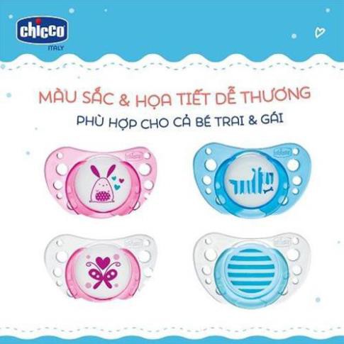 Bộ hai ty ngậm Chicco Physio Air 0 - 6M