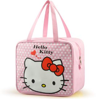 Túi Đựng Hộp Cơm Giữ Nhiệt Hình Hello Kitty