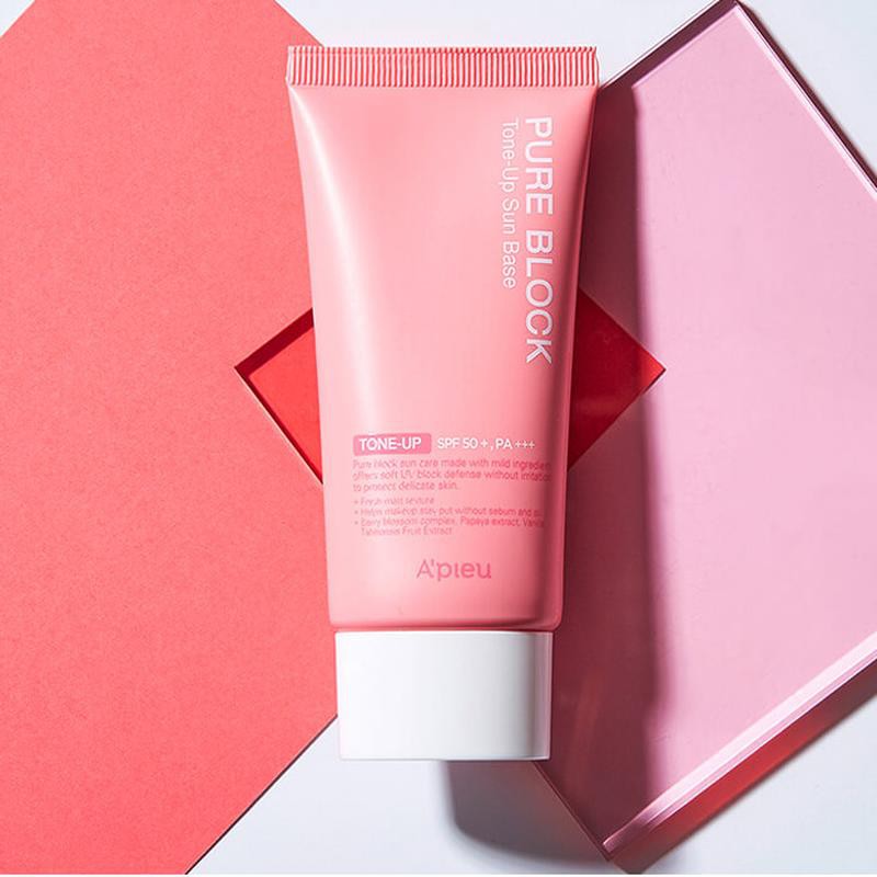Kem Chống Nắng Nâng Tông Apieu Pure Block Tone Up Base SPF50