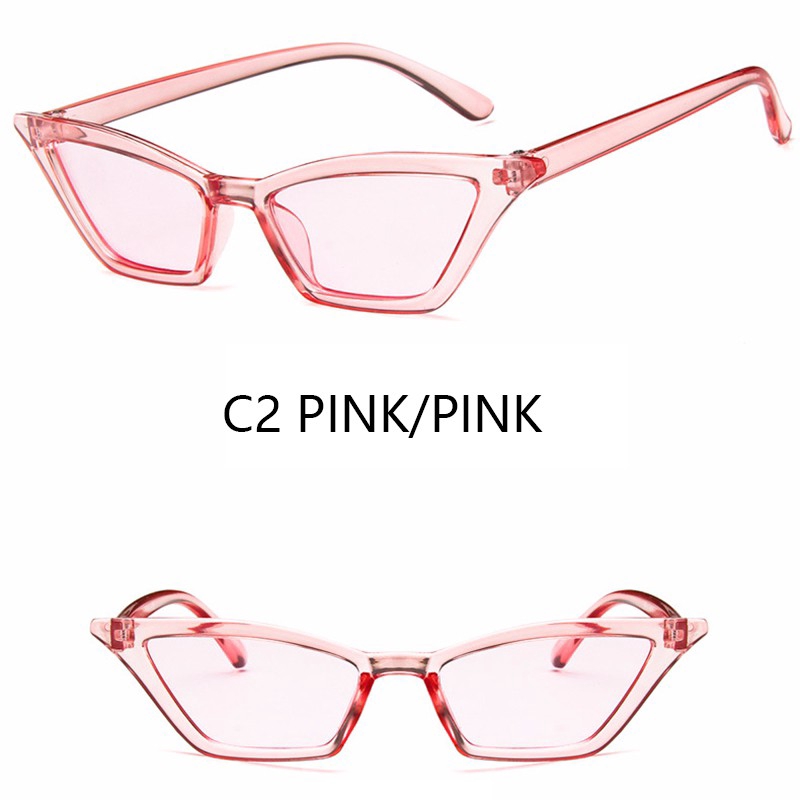 Vintage Cat Eye Small Sunglasses Women/Men Protect UV400 Retro Sun Glasses