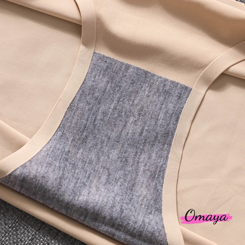 Quần lót nữ đúc su thun lạnh cạp ép không viền mát mịn cao cấp OMAYA - QL06 | BigBuy360 - bigbuy360.vn