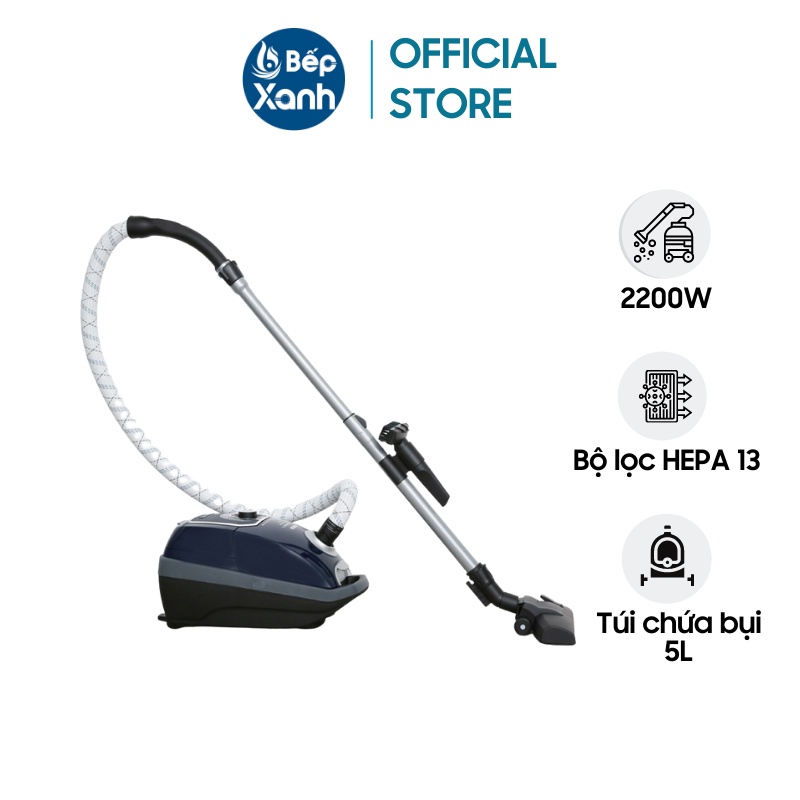 Máy Hút Bụi Có Dây Bosch BGL72294 - Công Suất 2200W - Đèn Báo Túi Rác Đầy - Nhập Khẩu Đức