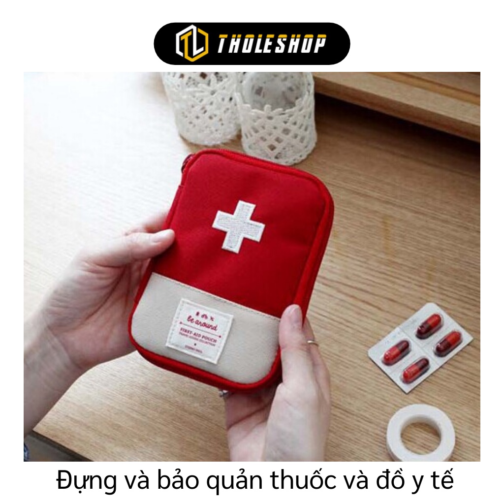 Túi Đựng Thuốc - Túi Đựng Dụng Cụ Y Tế Nhỏ Gọn, Mang Đi Du Lịch, Bảo Quản Thuốc 7606