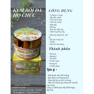 [CHÍNH HÃNG] KEM BÔI  HỌ CHÚC