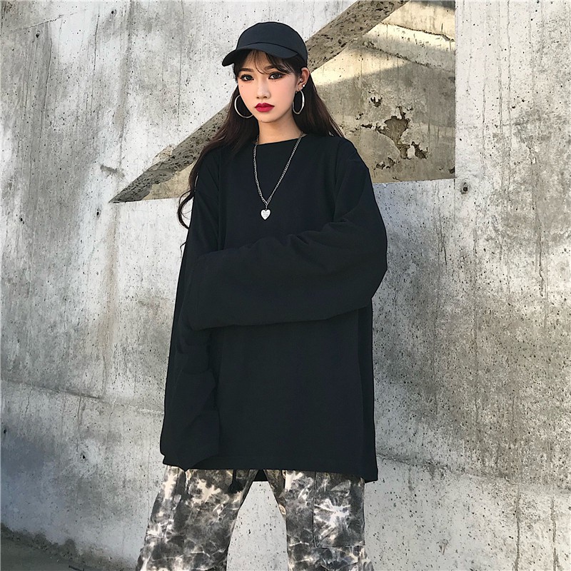 Áo thun tay dài thời trang mùa thu trẻ trung cho nữ | BigBuy360 - bigbuy360.vn