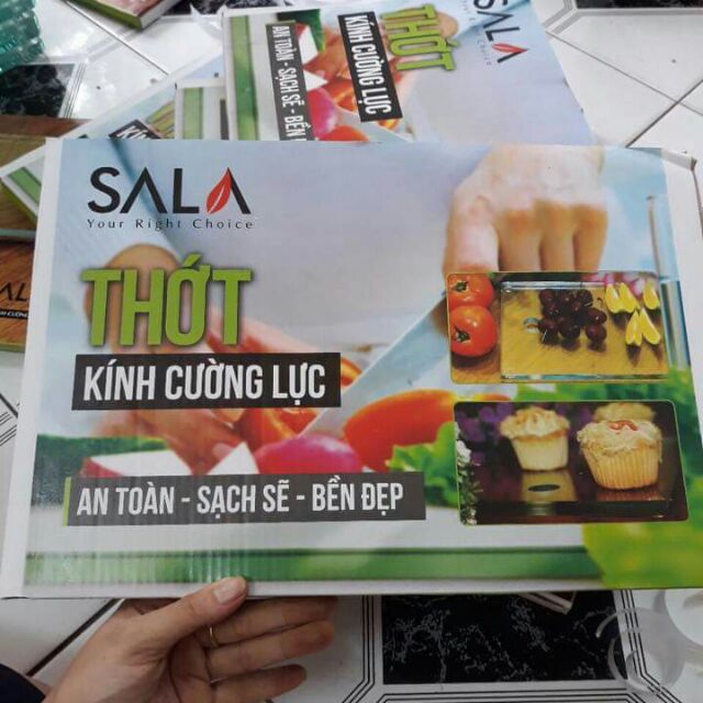 Thớt Kính cường lực Sala