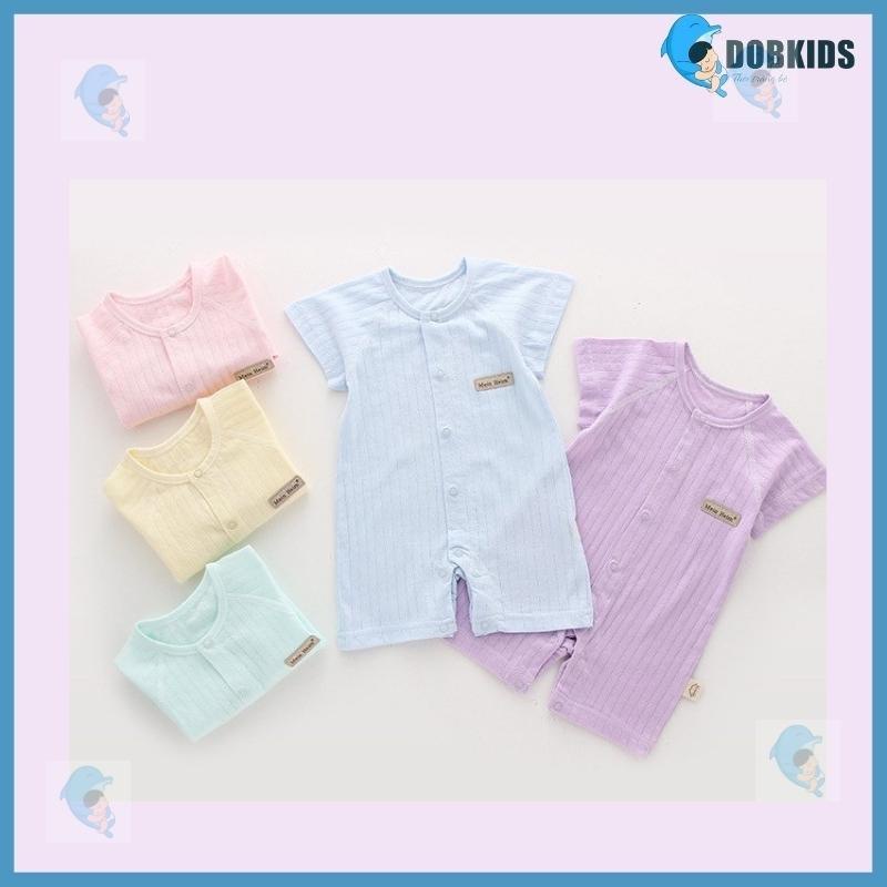 Quần áo trẻ em bộ body đùi liền thân, bodysuit DOBKIDS đáng yêu cho bé trai và bé gái, 100% cotton chất mềm mịn xuất Hàn