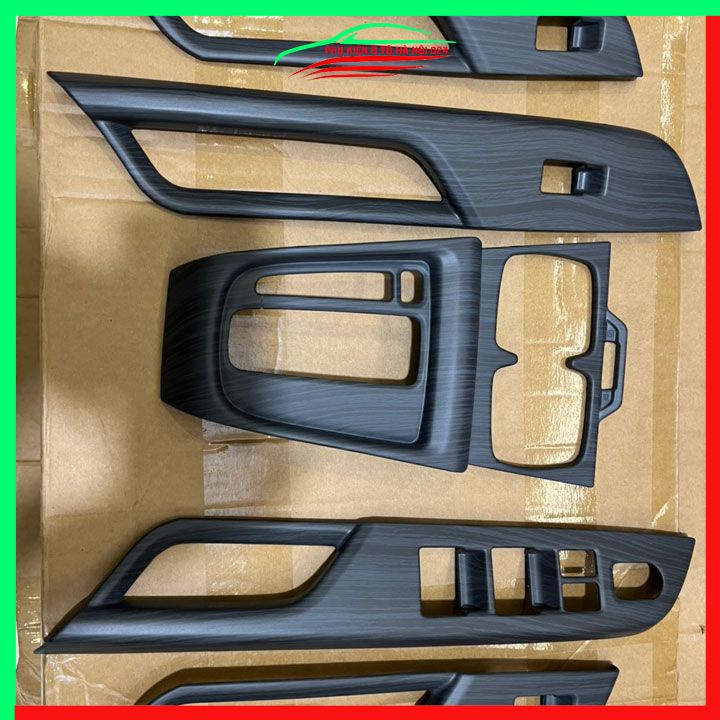 Bộ ốp nội thất Ertiga 2019-2022 vân đá nhựa ABS trang trí làm đẹp nội thất ô tô