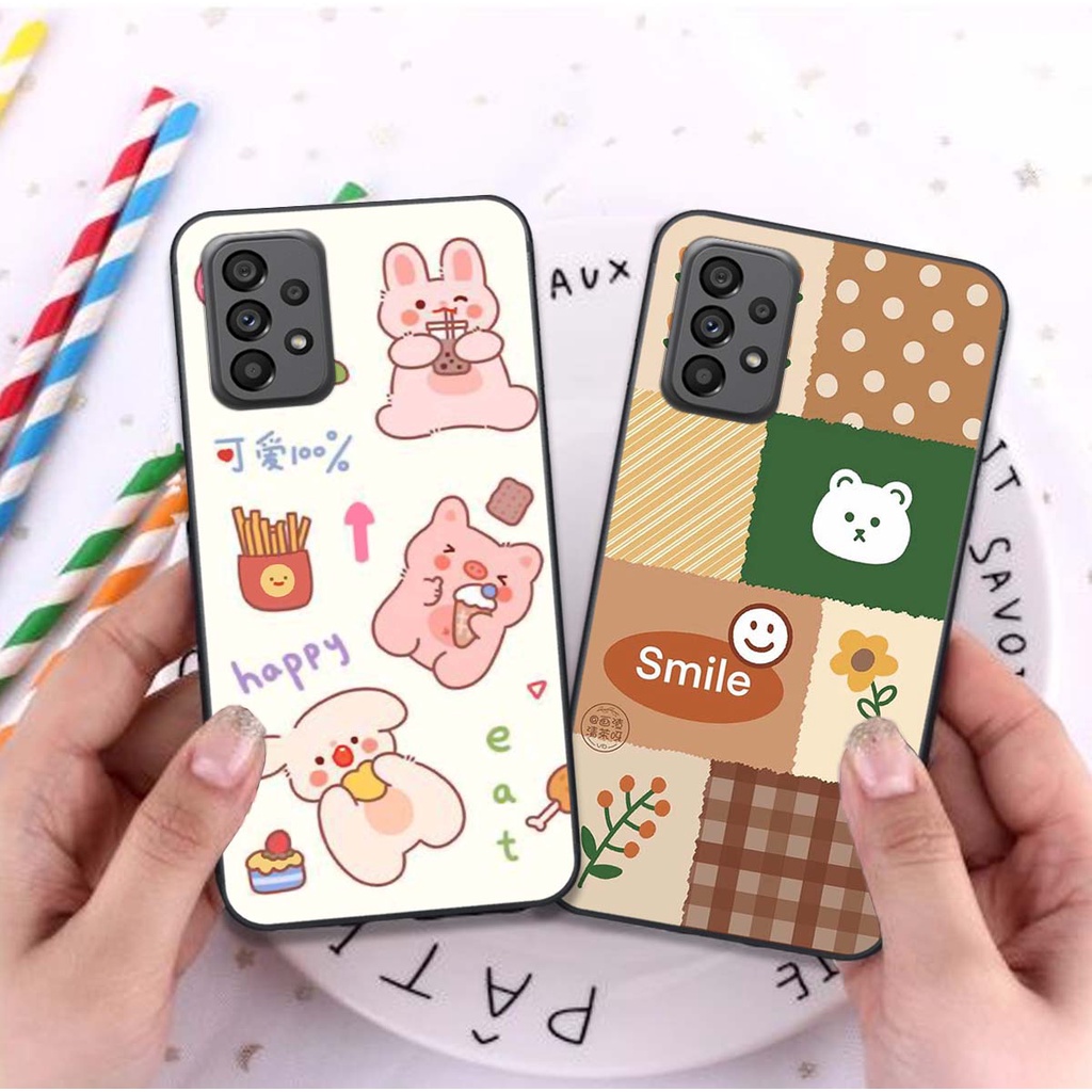 Ốp lưng điện thoại Xiaomi 12 In hình thương hiệu mặt cười, cute, dễ thương.