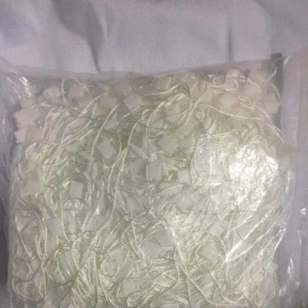 Dây treo mác, dây sâu mác dây dù tem nhãn vào quần áo giầy dép- túi khoảng 1000 sợi