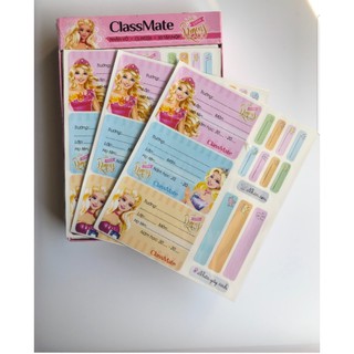 Nhãn vở princess cl-nt226