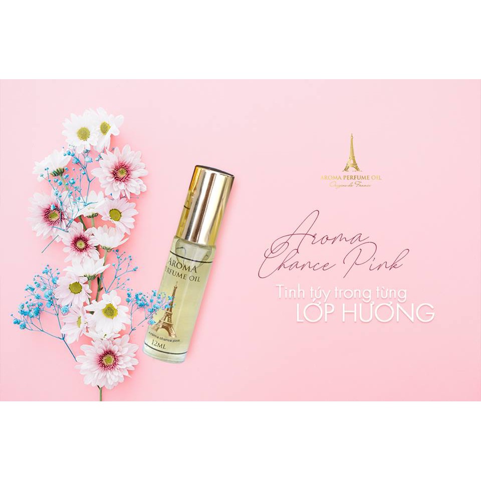 Tinh Dầu Nước Hoa Aroma Chance Pink 12ml - Nữ tính, nhẹ nhàng, trang nhã | BigBuy360 - bigbuy360.vn