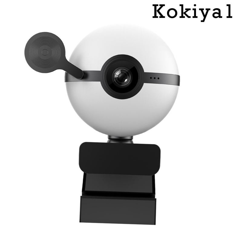 Webcam HD 2K tích hợp mic kèm vỏ bọc ống kính cho laptop | BigBuy360 - bigbuy360.vn