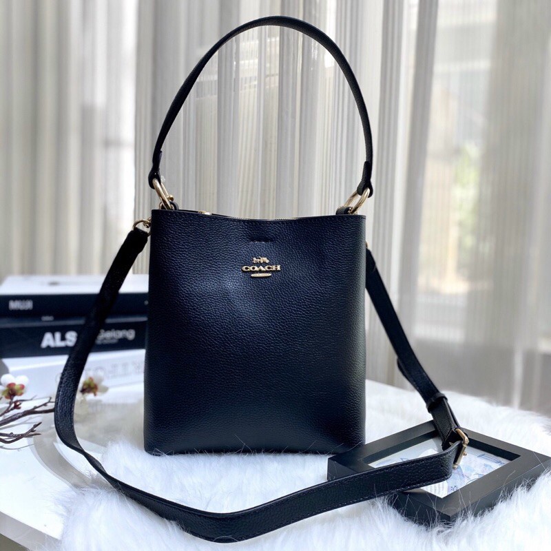 Túi C0ACH BUCKET SMALL 3 màu chuẩn xuất dư