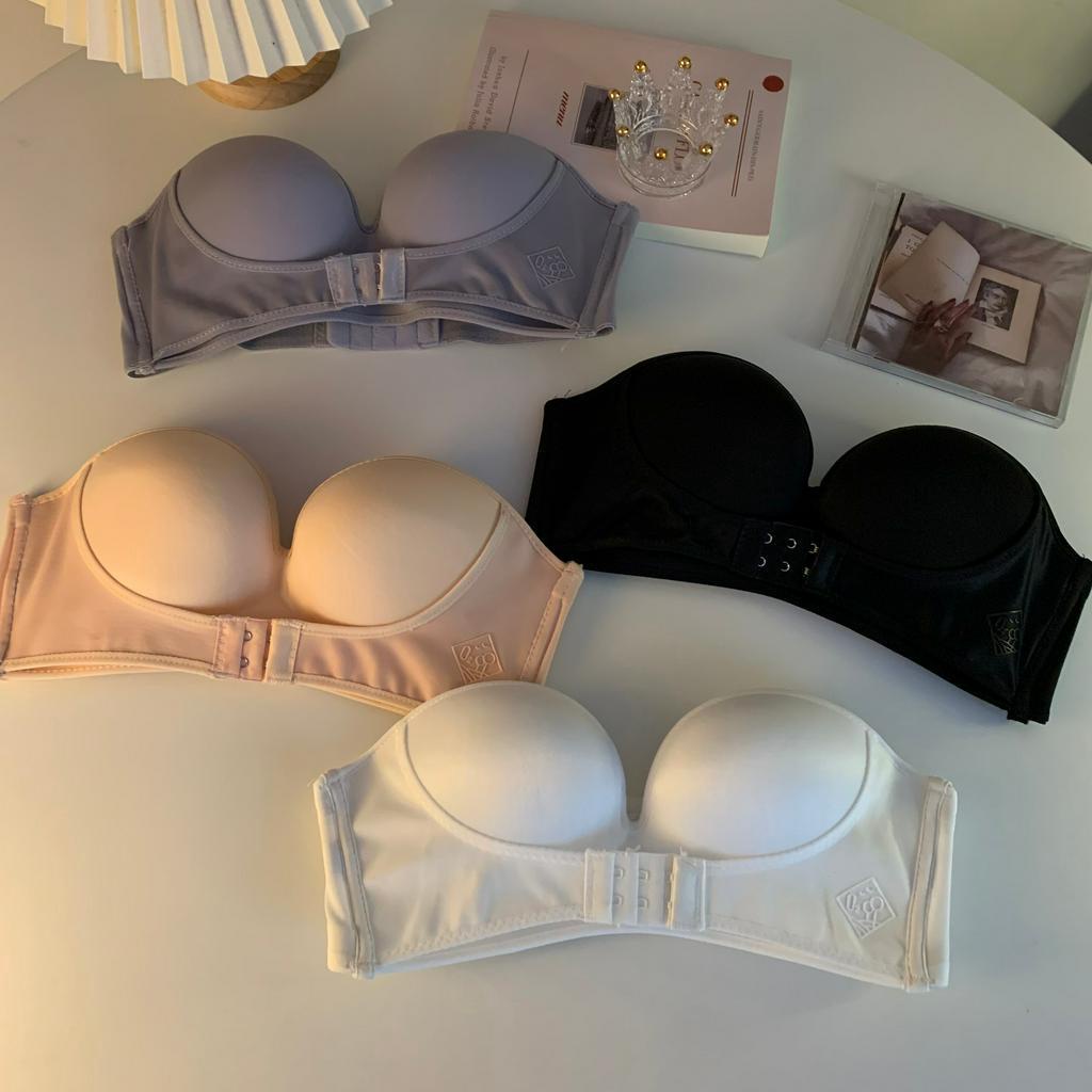 qkoole   Áo Ngực Không Dây Không Dây Chống Trượt Thiết Kế Vô Hình Lưng Đẹp Mắt Cho Nữ