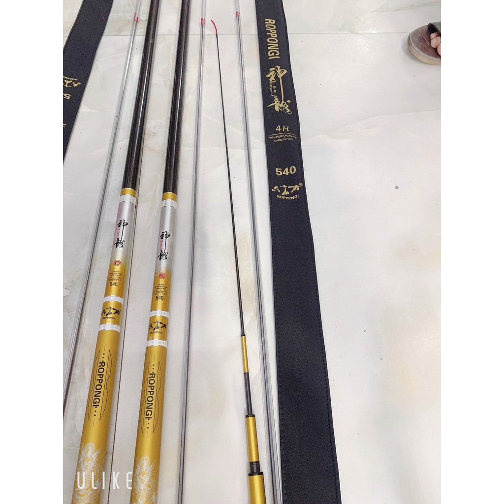 Cần câu tay cacbon POPPONGI 💪 SiÊU KHỎE 💪 4H chuyên câu đơn đài rô phi trê .....