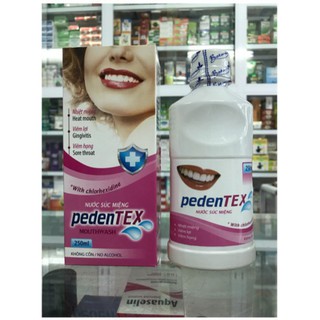 Nước súc miệng tiệt khuẩn Pedentex (có chưa Chlorhexidine gluconate)