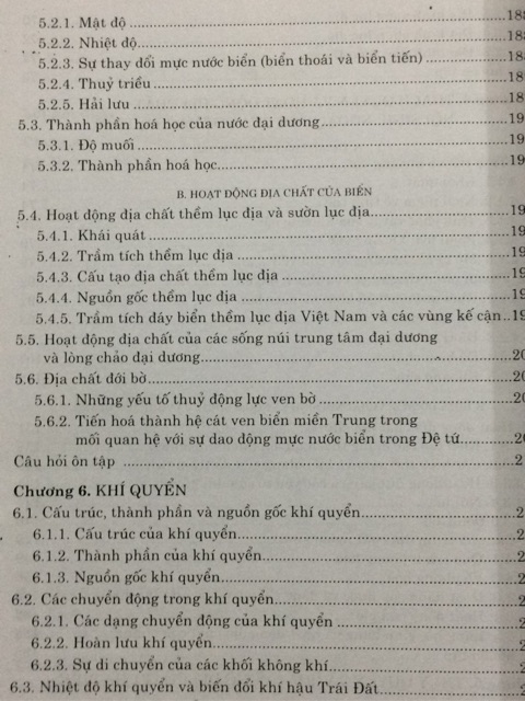 Sách - Giáo trình Khoa học Trái Đất