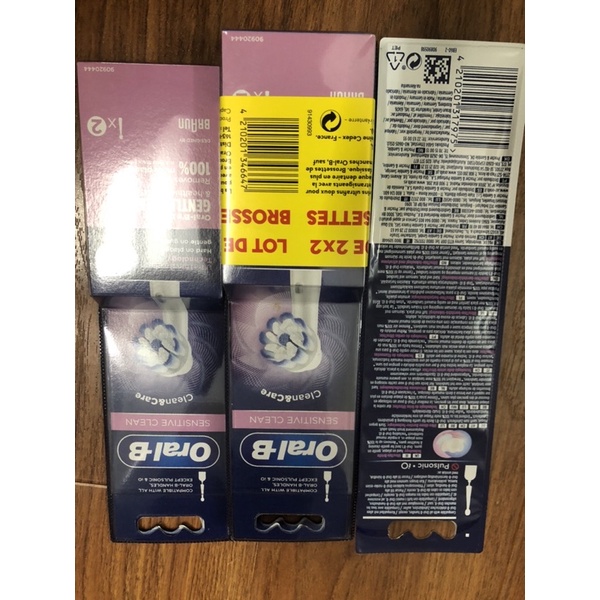 set đầu bàn chải oral b thay thế bàn chải điện oral b pro 600, 700, 2000; 3000